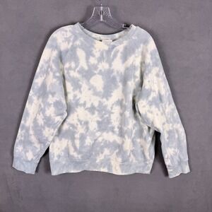 Richer Poorer Womens Tie Dye Sweatshirt Pullover Crewneck Casual Cozy XL